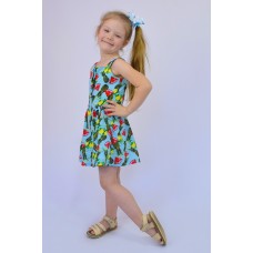 Сарафан для девочки на бретелях