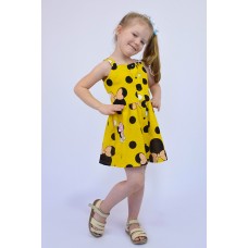 Сарафан для девочки на бретелях