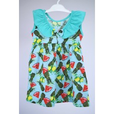 Платье для девочки с рюшей