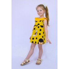 Платье для девочки с рюшей