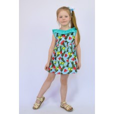 Платье для девочки с рюшей