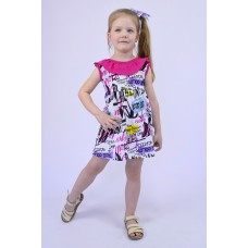 Платье для девочки с рюшей