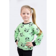 Джемпер для девочки (реглан)