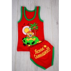 Майка + труси дитячі з накатом