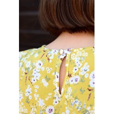 Платье женское (цветочный принт)