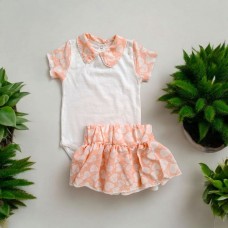 Комплект "Модниця" ( Боді з комірцем + спідниця)