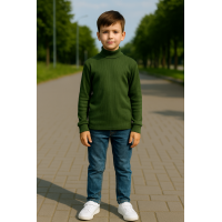 Водолазка детская в рубчик