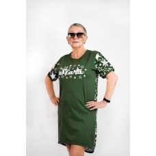 Рубашка женская с коротким рукавом