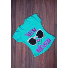 Футболка для дівчинки з накатом