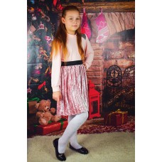 Юбка бархатная детская