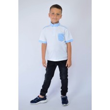 Сорочка для хлопчика з коротким рукавом