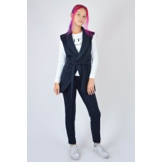 Жилет удлиненный для девочки «Лада»