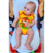 Боді ясельний без рукава з накатом