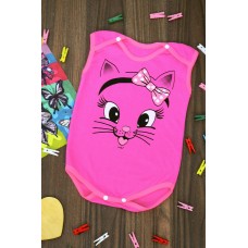 Боді ясельний без рукава з накатом