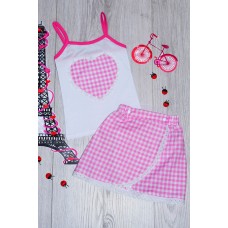 Комплект для девочки «Дашенька» (топ+юбка)