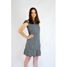 Сукня жіноча з рюшею
